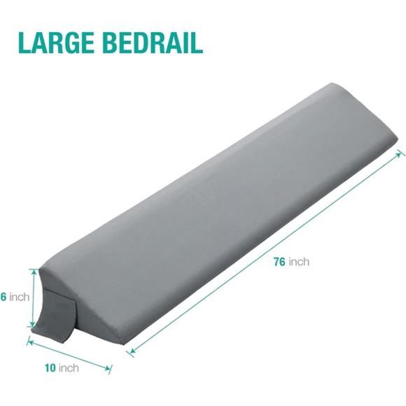 King Bed Wedge Pillow/Headboard Pillow Wedge/Mattress Gap Filler Wedge,Bed Gap - Picture 5 of 7